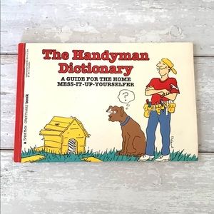 The Handyman Dictionary A Guide For the Home NEW Hallmark Shoebox Greetings 1993